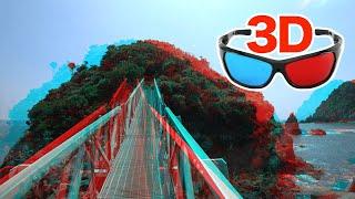 [3D video] The uninhabited island exploration 3D video / for red-cyan anaglyph glasses