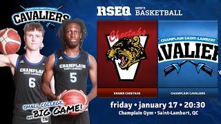 RSEQ Basketball masculin  Vanier @ Ch.-St-Lambert [2025-01-17]