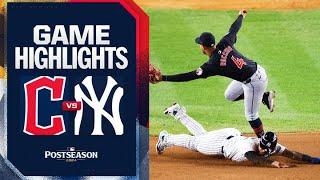 Guardians vs. Yankees ALCS Game 1 Highlights (10/14/24) | MLB Highlights