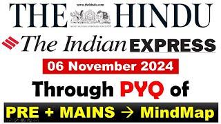 6 November 2024 (Q&A Session) The Hindu Newspaper for Hardcore UPSC Aspirants by @BuddhiAcademyIAS