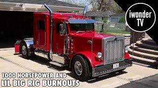 The Smallest Mini Truck You'll Ever See Doing Big Burnouts | Custom Lil Big Rig