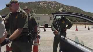 Get Out, Get Your Hands on Your Head, Get in the Hokey Pokey, US Border Patrol Checkpoint