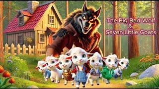 The Big Bad Wolf & Seven Little Goats | Bedtime Stories | Fairy Tales for Kids