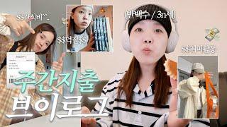 30대 반백수는 일주일에 얼마를 쓸까? 주간지출 VLOG ㅣ취미비용 • 덕질비용 • 식비 • 간식비 • 집밥 • 생활비 • 쇼핑..은 참는중..