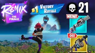 Fortnite Chapter 2 Remix | High Kill Solo Ranked OG Gameplay (Keyboard & Mouse)