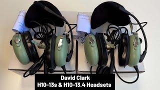 David Clark H10-13.4 and H10-13S aviation headsets - unboxing video