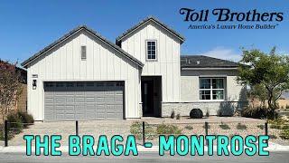 The Braga Model Home Tour - Montrose Collection by Toll Brothers in Skye Canyon