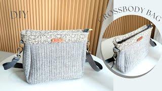 DIY Crossbody Bag Tutorial | Sewing Tutorial Crossbody Bag