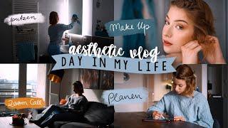 DAY IN MY LIFE - aesthetic vlog: Wochenplanung, Lebensmitteleinkauf, Sport, Pizza, Bullet Journal