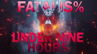 New Game to Fatalis in Under 9 Hours! New Fatalis% Personal Record!