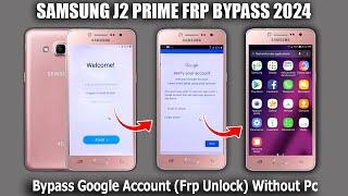 Samsung J2 Prime FRP Bypass 2024 Without Pc   Samsung J2 Prime (G532F/G532G) Google Account Bypass