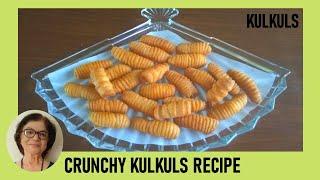 Recipe for Crunchy Kulkuls / How To Make Kulkuls / Christmas Kulkuls