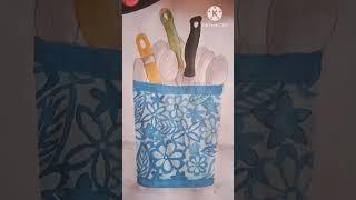 Spoon stand drawing| Arts with Srushti| #shorts #trending #drawing #viral #youtube #painting