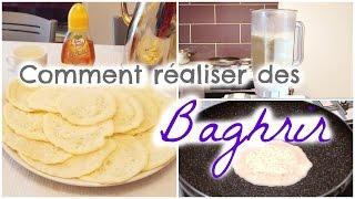 [Recette]  Baghrir - Crêpes aux mille trous  Vegan