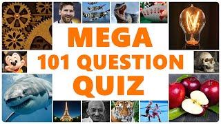 Mega Knowledge Quiz - 101 Easy & Medium Questions!