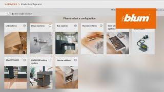 Product Configurator – How can I configure Blum products online? | Blum