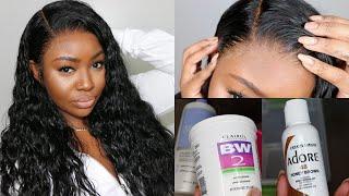 Lay Your Wig With No Baby Hair! | Bleach Knots and Tint Lace | Dolago.com