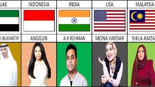 Muslim Singers From Different Countries