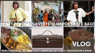 DON'T BUY THE SAVETTE POCHETTE! H&M & ZARA SUMMER HAUL, BIG MOTHER'S DAY SURPRISE | AWED BY MONICA