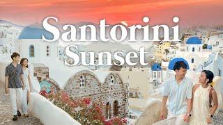 Most Beautiful Sunsets on Earth with Boyfriend ️ | Santorini Trip