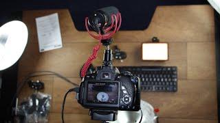 Overhead Camera - DSLR Setup Lighting Without A Tripod