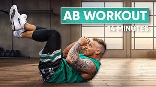 ABS & CORE Workout to Follow Along from Home (14 Minutes)