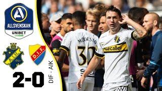 Höjdpunkter: Djurgården - AIK 0-2 Allsvenskan