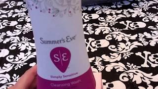 VAGINA TIME! Summer's Eve Cleansing Wash for Sensitive Skin Simply Sensitive