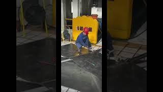 Conveyor joint #конвейер  #цемент  #уголь  #Бетон #галечник #Архитектурная инженерия #сталь #железо