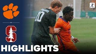 Clemson vs Stanford | NCAA College Soccer | Highlights - November 10, 2024