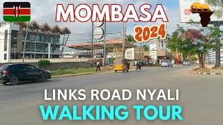 Vibrant Nyali  | 4K Walking Tour Along Links Road, Mombasa ‍️