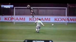 Pro Evolution soccer maniac goalkeeper