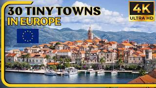 TOP 30 Stunning Small Towns and Villages in Europe | Europe Travel Guide | 4K Travel Guide