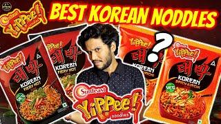 We Tried New YIPPEE KOREAN NOODLES  | Better than MAGGI Bbq?  YIPPEE KOREAN NOODLES Review