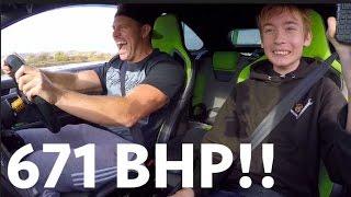 SCARING KIDS IN THE 671 BHP FOCUS RS!!!!!