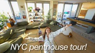 $13,000 NYC PENTHOUSE TOUR | LIVING IN NYC ALONE AT 21