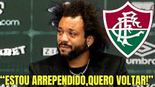 O CORAÇAO FALOU MAIS ALTO! MARCELO CAI NO CHORO E PEDE PARA VOLTAR AO TIME DO FLUMINENSE!