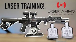 Laser Ammo Rifle Bolt & Reactive Targets! | The Tactical Rabbi