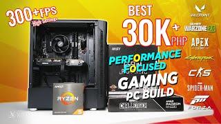 VLOG: BEST ₱30K+ Perfomance Focused 1080p Gaming PC Build 2024 I Tested in 7 Games