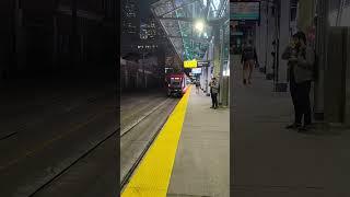 Siemens S200 Train Leaving 1 Street SW Station #calgarytransit #calgary #train #ctrain #lrt