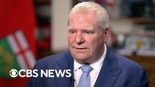 Ontario's Premier Doug Ford moving ahead with tariffs on the U.S.