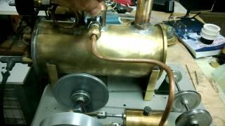 Model steam engines - a homemade boiler