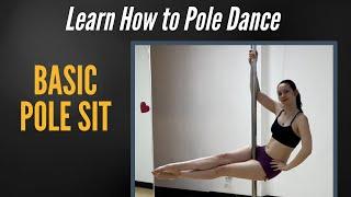 Pole Sit - Beginner Pole Dance Moves | PolePedia