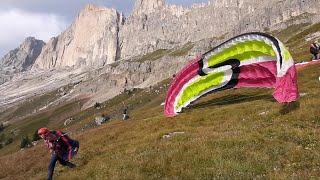 Paraglider Takeoff Kaleidoscope XXL #2