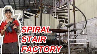 Spiral Stair Manufacturer Steel Stair Factory PEMCO hardware