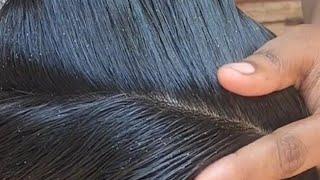 oil hair heavy lice removal long hair with real sound most request