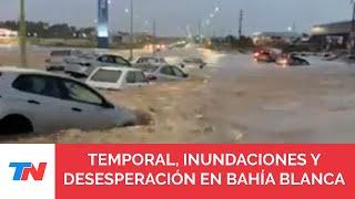 DESESPERACIÓN EN BAHÍA BLANCA: el Ejército se sumó al operativo para evacuar a los vecinos