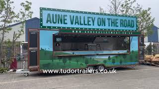 Mobile Catering Trailer Food truck street food manufactured by Tudor Catering Trailers