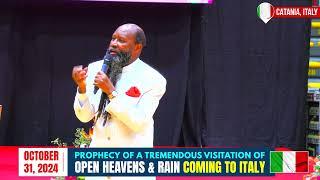 A TREMENDOUS VISITATION OF OPEN HEAVENS & THE HOLY SPIRIT RAIN COMING TO ITALY | OCTOBER 31, 2024