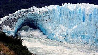 Argentina ice bridge collapses